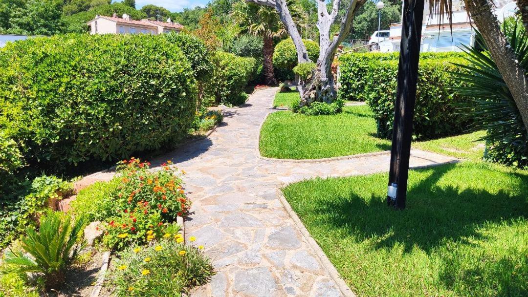 Bonito Apartamento Con Jardin Платья-де-Аро Экстерьер фото